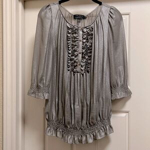 TED BAKER LONDON…3/4 Sleeve Shimmer Blouse